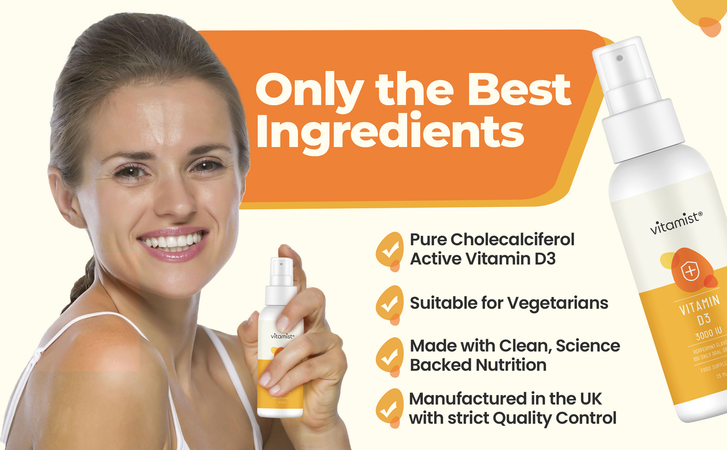 Vitamin D3 Oral Spray | 100 Servings