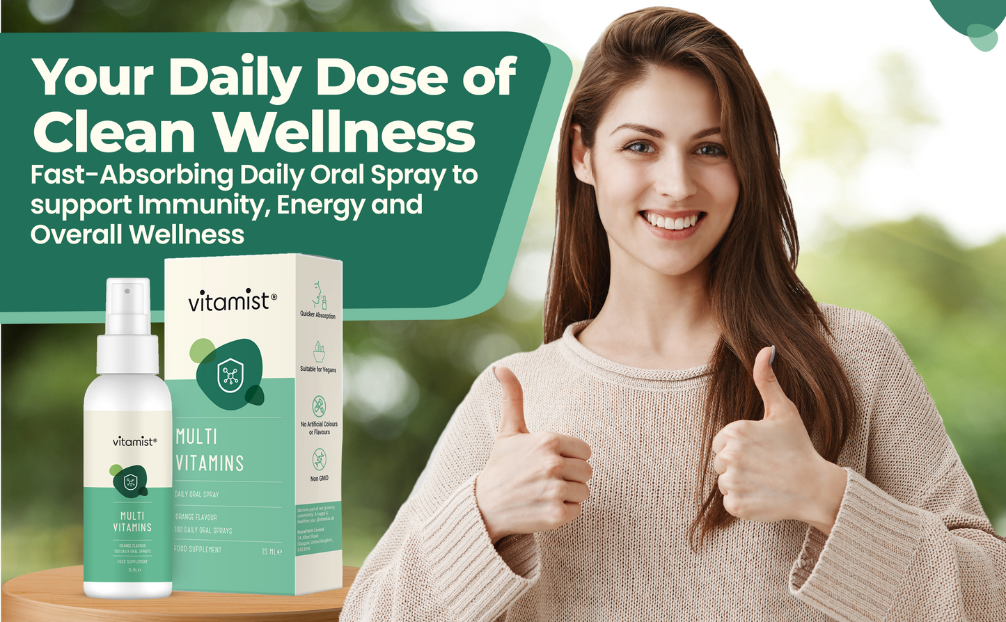 Multivitamin Oral Spray | 100 Servings