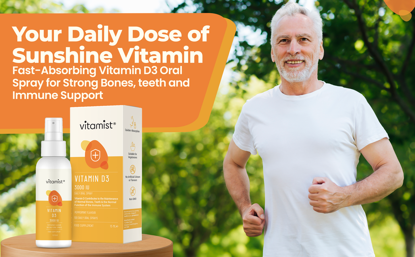 Vitamin D3 Oral Spray | 100 Servings