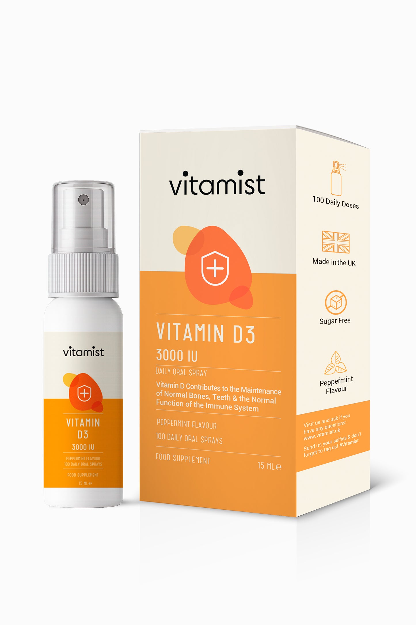 Vitamin D3 Oral Spray | 100 Servings