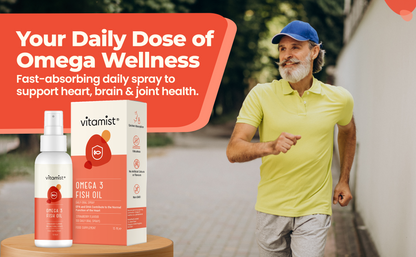 Omega 3 Fish Oil Oral Spray | 100 Servings